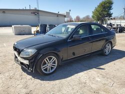 Salvage cars for sale from Copart Lexington, KY: 2013 Mercedes-Benz C 300 4matic