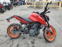 Salvage Motorcycles with No Bids Yet For Sale at auction: 2017 KTM 390 Duke