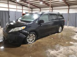Salvage cars for sale from Copart Pennsburg, PA: 2016 Toyota Sienna XLE