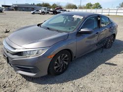 Vehiculos salvage en venta de Copart Sacramento, CA: 2017 Honda Civic EX
