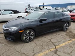 Salvage cars for sale at Woodhaven, MI auction: 2016 Honda Civic EX