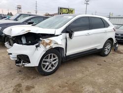 Salvage cars for sale at Chicago Heights, IL auction: 2021 Ford Edge SEL
