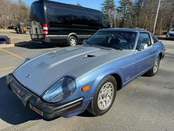 Salvage cars for sale at North Billerica, MA auction: 1981 Datsun 280ZX