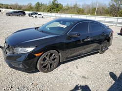 Salvage cars for sale from Copart Memphis, TN: 2019 Honda Civic Sport