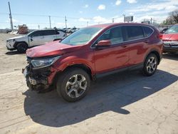 Salvage cars for sale at Oklahoma City, OK auction: 2017 Honda CR-V EXL
