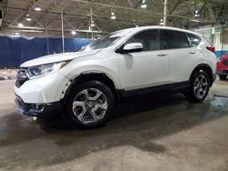 Salvage cars for sale from Copart Woodhaven, MI: 2017 Honda CR-V EX