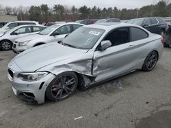 Salvage cars for sale at Exeter, RI auction: 2017 BMW M240XI