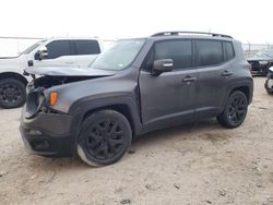 Salvage cars for sale from Copart Houston, TX: 2018 Jeep Renegade Latitude