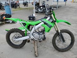Salvage cars for sale from Copart Fresno, CA: 2023 Kawasaki KX252 C