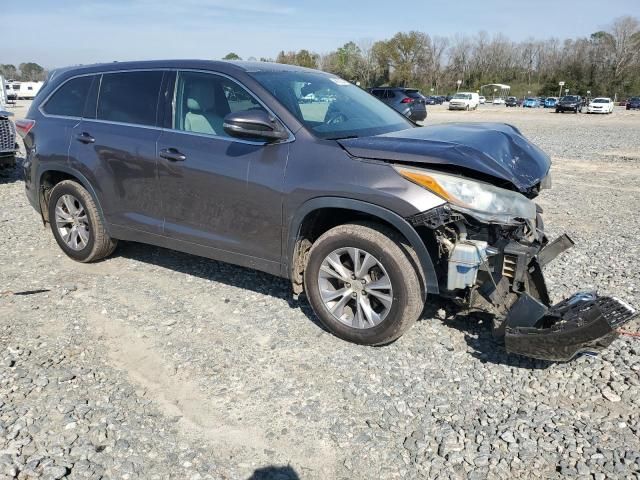 2015 Toyota Highlander LE