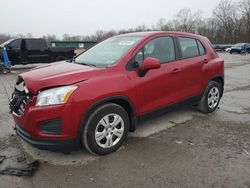 Chevrolet Trax LS salvage cars for sale: 2015 Chevrolet Trax LS