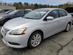 Salvage cars for sale at Exeter, RI auction: 2013 Nissan Sentra S