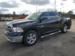 Dodge RAM 1500 SLT salvage cars for sale: 2018 Dodge RAM 1500 SLT