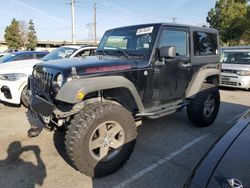 Salvage cars for sale from Copart Rancho Cucamonga, CA: 2012 Jeep Wrangler Rubicon