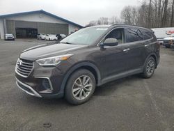 Hyundai Santa FE salvage cars for sale: 2017 Hyundai Santa FE SE