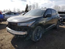 Acura RDX A-Spec salvage cars for sale: 2021 Acura RDX A-Spec
