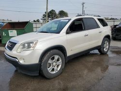 Salvage cars for sale at Montgomery, AL auction: 2010 GMC Acadia SLE