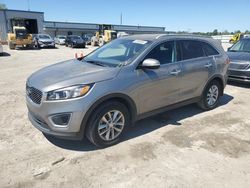 Salvage cars for sale at Harleyville, SC auction: 2017 KIA Sorento LX