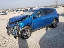 Toyota Rav4 Limited salvage cars for sale: 2016 Toyota Rav4 Limited