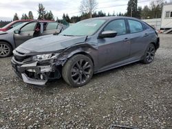 Honda salvage cars for sale: 2019 Honda Civic Sport