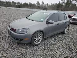Salvage cars for sale at Windham, ME auction: 2013 Volkswagen Golf