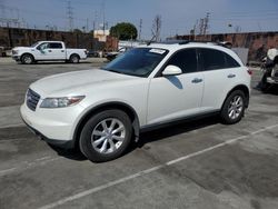 Infiniti FX35 salvage cars for sale: 2006 Infiniti FX35