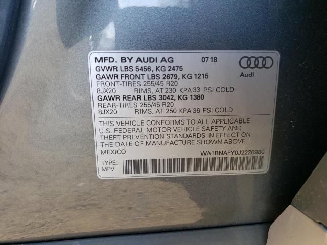 2018 Audi Q5 Premium Plus