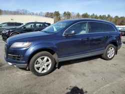 Salvage cars for sale from Copart Exeter, RI: 2013 Audi Q7 Premium Plus