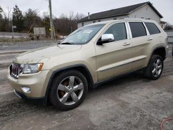 Salvage cars for sale at York Haven, PA auction: 2011 Jeep Grand Cherokee Overland