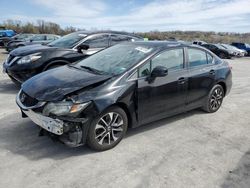 Honda Civic salvage cars for sale: 2013 Honda Civic EX