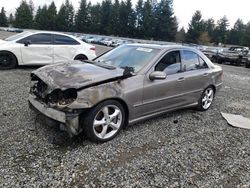 Salvage cars for sale at Graham, WA auction: 2005 Mercedes-Benz C 230K Sport Sedan