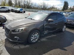 Salvage cars for sale from Copart Portland, OR: 2015 Mazda 3 Touring