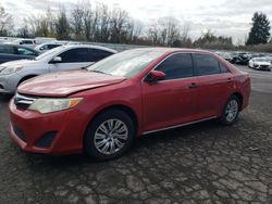 Toyota salvage cars for sale: 2012 Toyota Camry Base