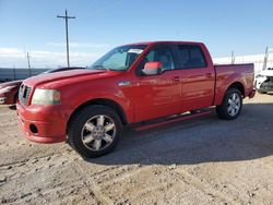 Salvage cars for sale from Copart Andrews, TX: 2007 Ford F150 Supercrew