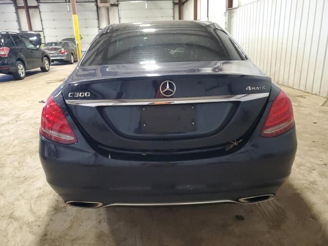 2015 Mercury 2015 MERCEDES-BENZ C 300 4matic