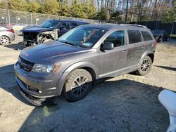 Dodge Journey salvage cars for sale: 2017 Dodge Journey SE