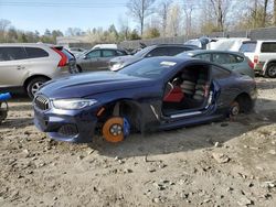 Salvage cars for sale from Copart Waldorf, MD: 2022 BMW 840XI