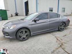 Salvage cars for sale at Tulsa, OK auction: 2016 Honda Accord Sport