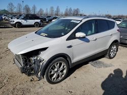 Salvage SUVs for sale at auction: 2016 Ford Escape Titanium