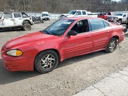 Salvage cars for sale at auction: 2002 Pontiac Grand AM SE1