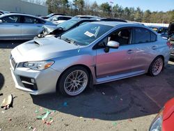 Salvage cars for sale at Exeter, RI auction: 2017 Subaru WRX Premium