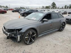 Vehiculos salvage en venta de Copart Houston, TX: 2022 Audi RS6