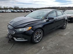 Salvage cars for sale from Copart Cahokia Heights, IL: 2017 Ford Fusion SE