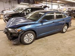 Salvage cars for sale at Wheeling, IL auction: 2019 Volkswagen Jetta S