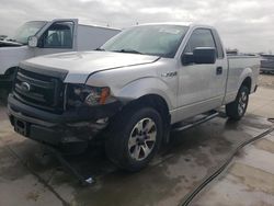 Salvage cars for sale at Grand Prairie, TX auction: 2013 Ford F150