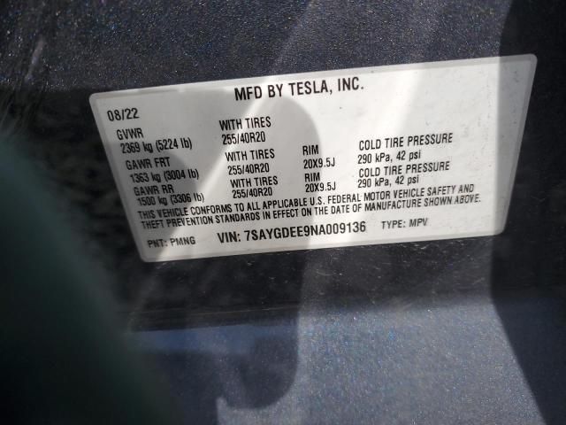 2022 Tesla Model Y