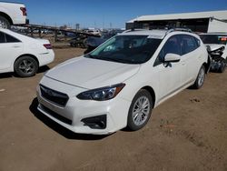 Subaru salvage cars for sale: 2017 Subaru Impreza Premium