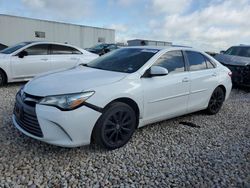 Salvage cars for sale from Copart New Braunfels, TX: 2015 Toyota Camry LE