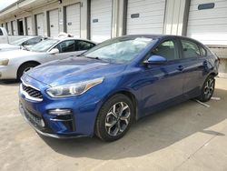 KIA Forte salvage cars for sale: 2019 KIA Forte FE