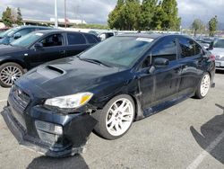 Salvage cars for sale from Copart Rancho Cucamonga, CA: 2016 Subaru WRX Premium